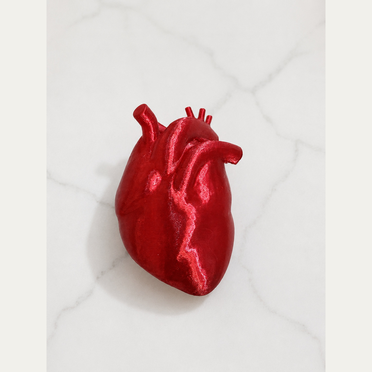 Heart Lite shown unlit from a three-quarter angle