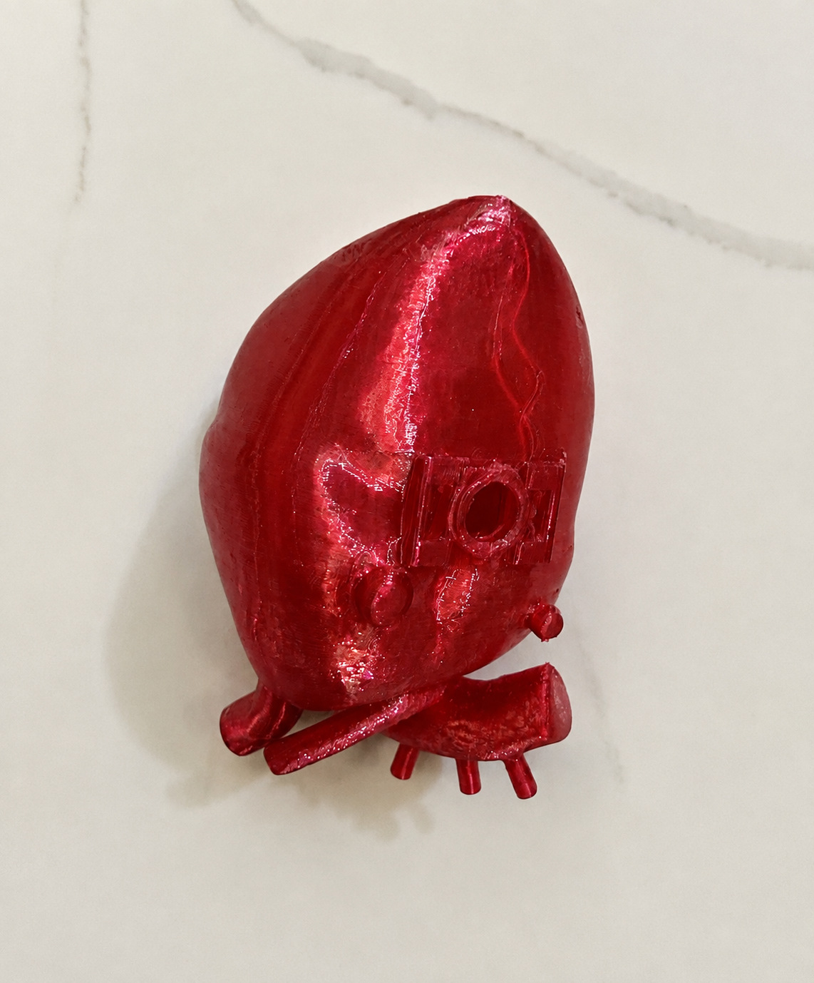Rear of Heart Lite showing its compact service and concealment design